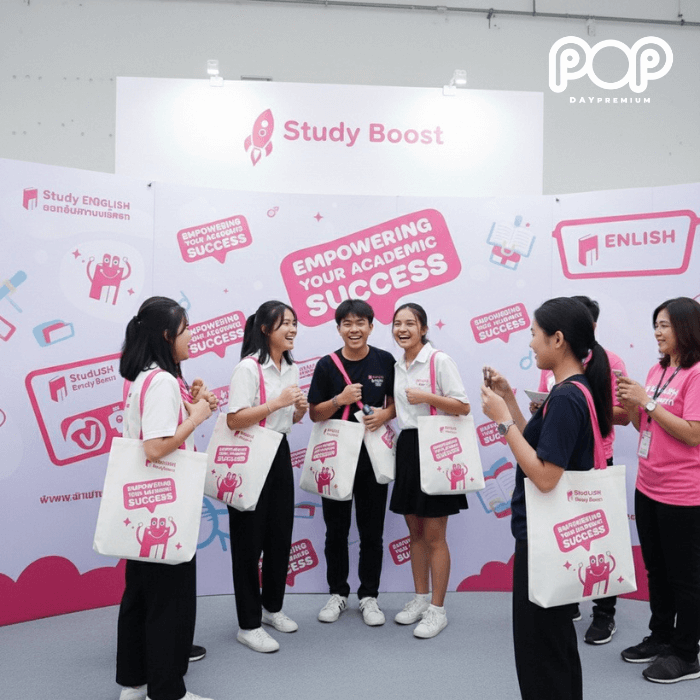 รับผลิตกระเป๋าผ้าดิบสกรีนโลโก้ popday premium